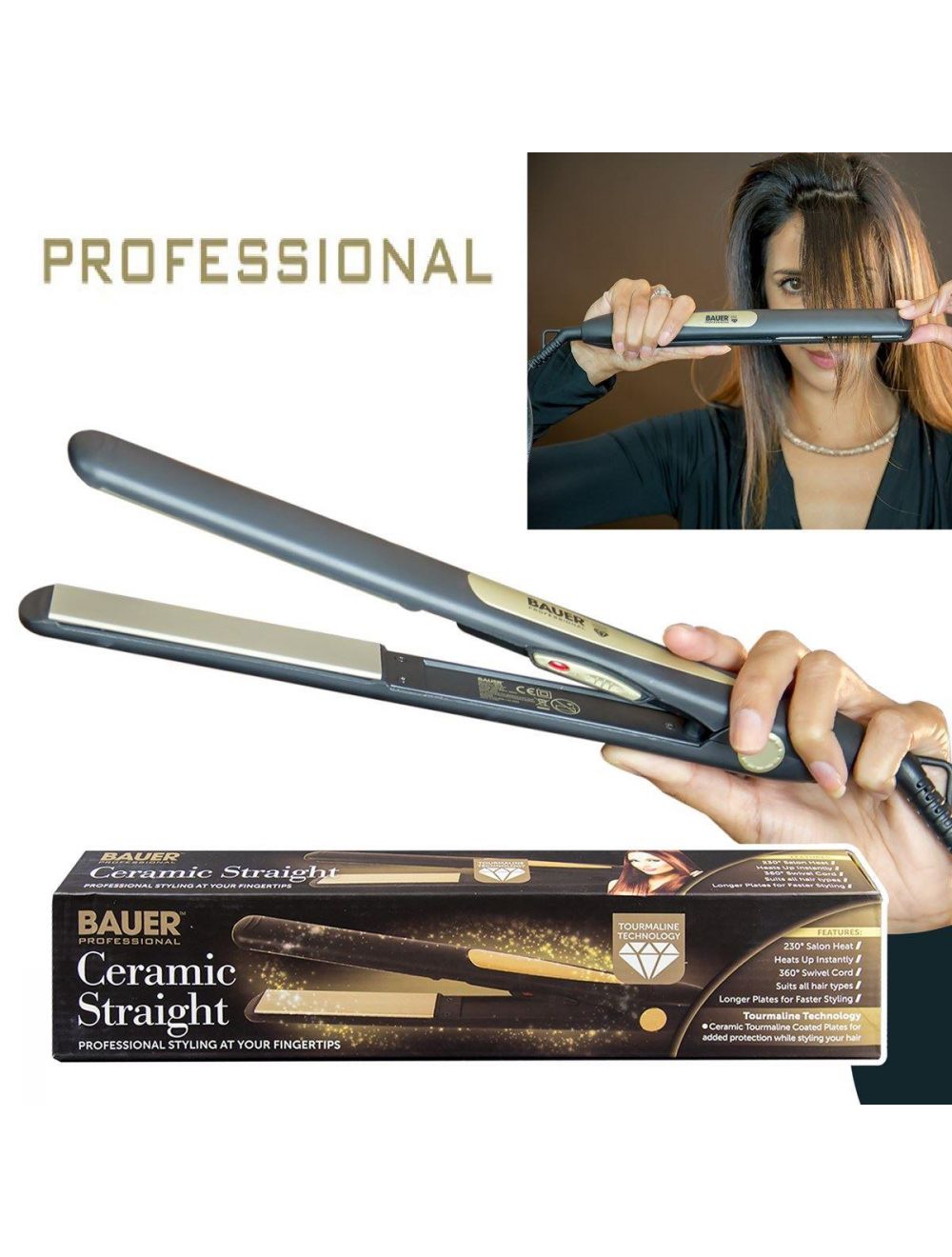 full ceramic flat iron