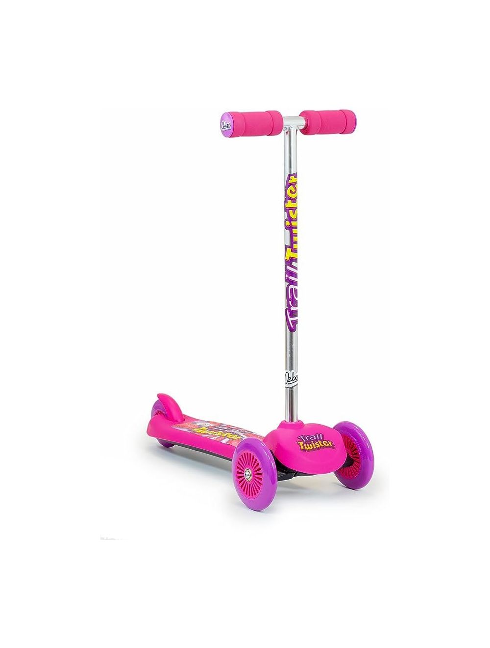 Light burst pink and white best sale scooter