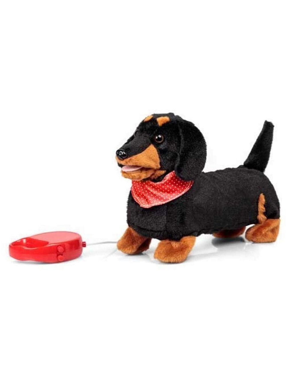 SCAMPERING SAUSAGE DOG WALKING DACHSHUND TOY PUPPY BARKING WALK DOGGY