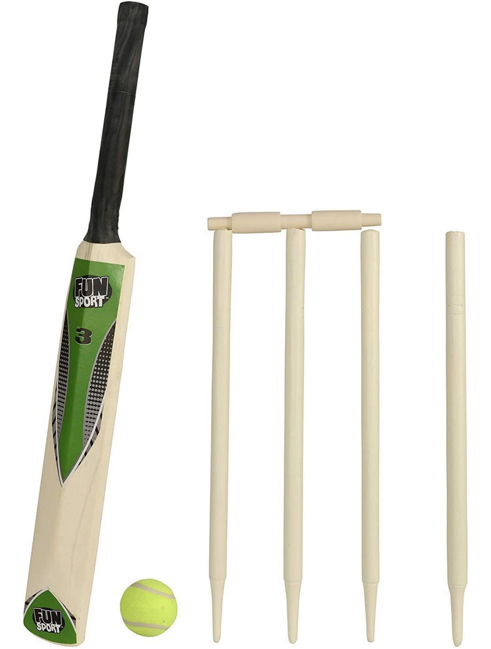 Garden Sport Frontier Children's Cricket Set Size 5 Bat Ball Stumps & Bail 