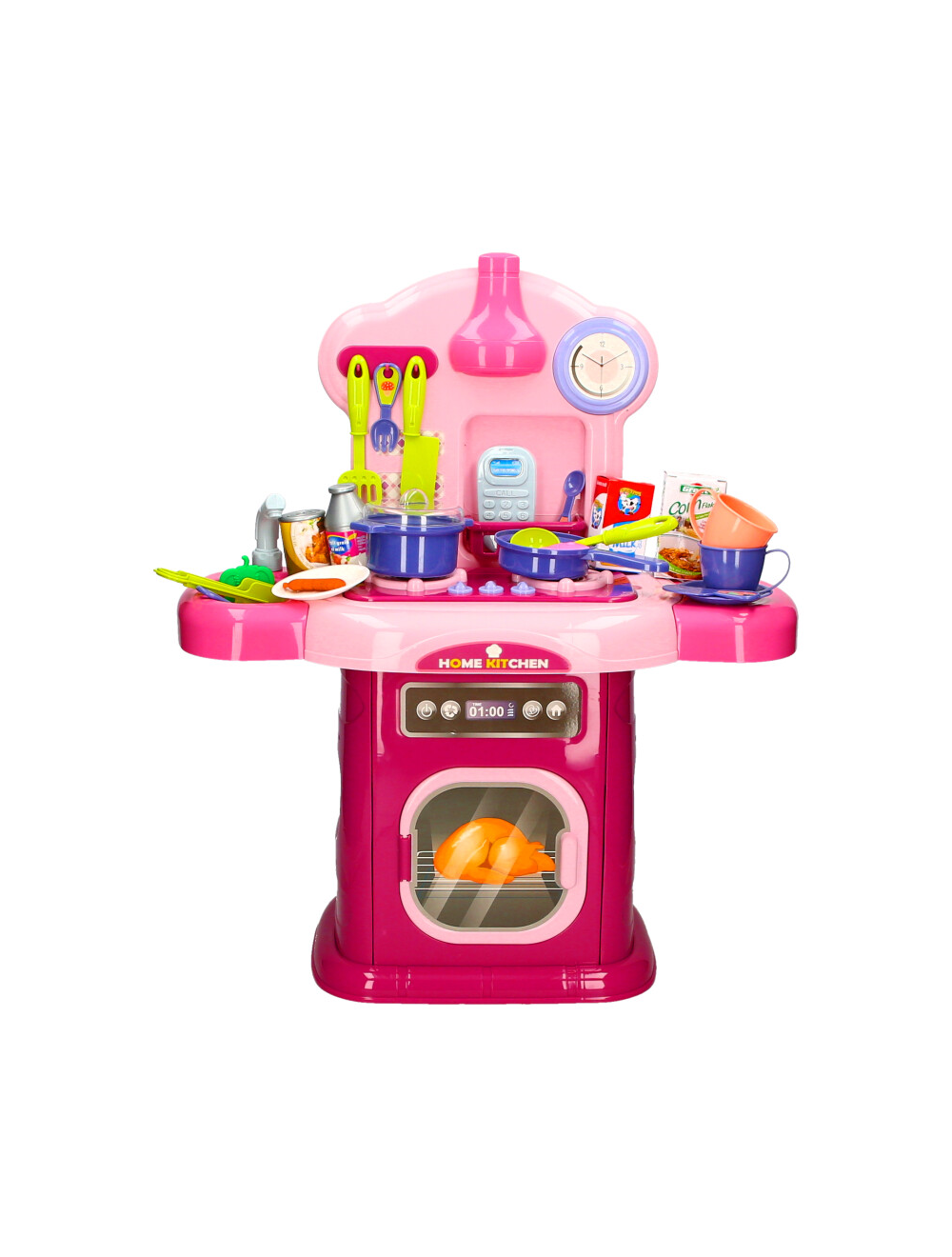 Plastic toy kitchen set online