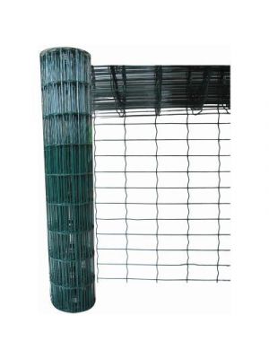 Heavy Duty Garden Lawn Border Fence Edging Green PVC Coated Wire 6m x 0.4m