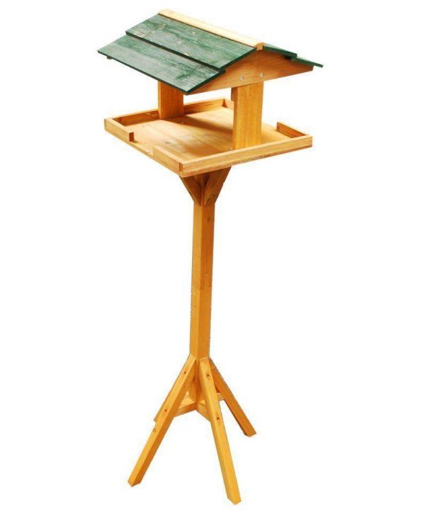 Buy Parkland Traditional Wooden Bird Table Garden Birds Feeder