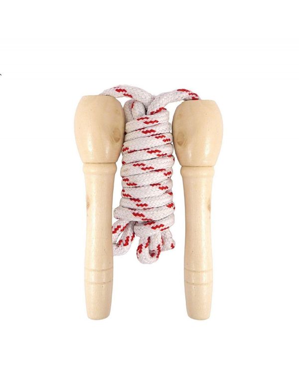 childrens wooden skipping ropes