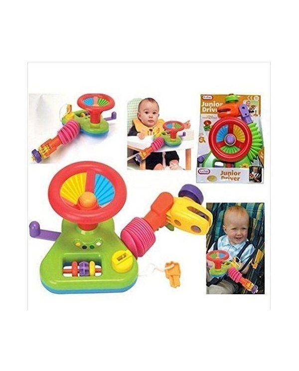 toy steering wheel with gear stick