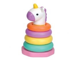 Una The Unicorn Stacking Rings Stack Nesting Sorting Baby Toy Fun ...