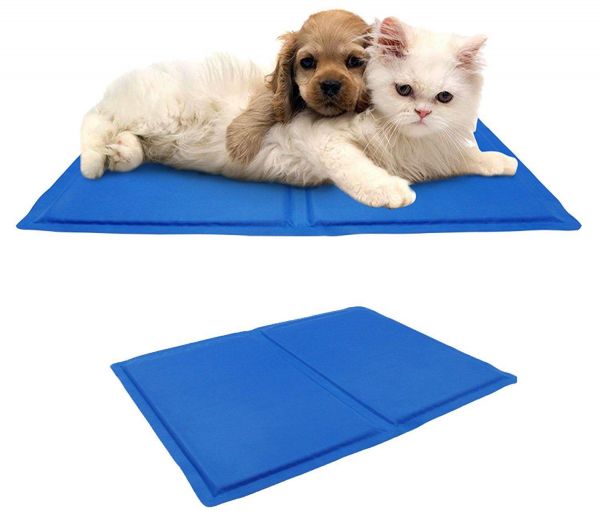 Pet Cooling Cool Mat Self Cooling Gel Mat Pet Dog Cat Heat Relief