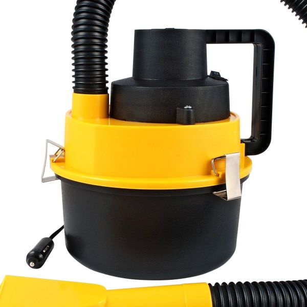 12V HAND HELD PORTABLE VACUUM CLEANER HOOVER FOR CAR VAN CARAVAN WET DRY HOOVER