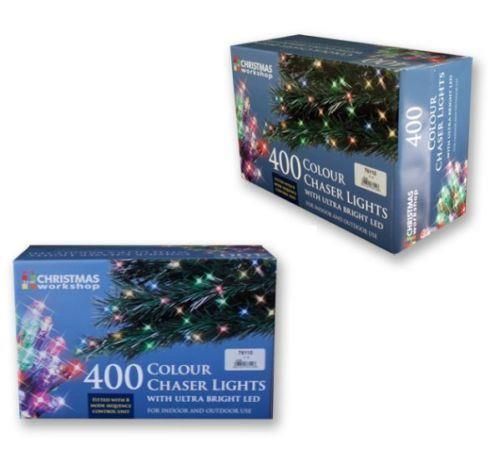 400 LED Multi Coloured Christmas Xmas Decoration Indoor or Outdoor Lights