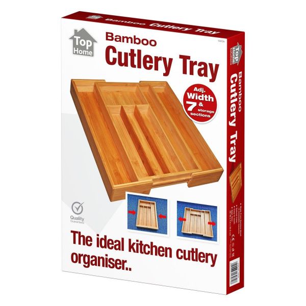 Buy Wooden Expandable Cutlery Drawer Storage Tray From Unibos